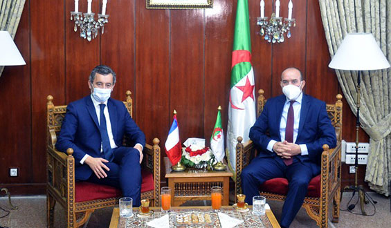 Le Ministre de l&rsquo;Intérieur des Collectivités Locales et de l&rsquo;Aménagement du Territoire recoit son homologue Francais