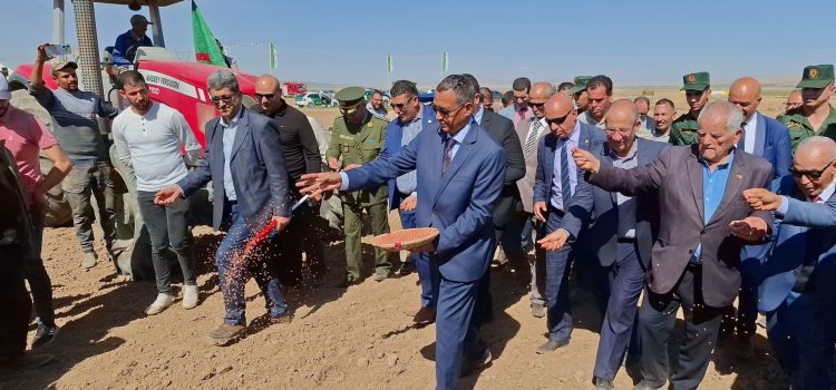 انطلاق حملة الحرث والبذر للموسم الفلاحي 2024-2025