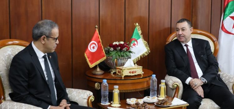 Le ministre de l’Intérieur, des Collectivités locales et des Transports reçoit le président du Conseil national des régions et des districts tunisien