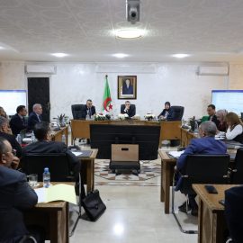 وزر الداخلية يترأس إجتماع لدراسة النظام المعلوماتي لمتابعة تموين السوق الوطنية وضمان السير الحسن للخدمة العمومية